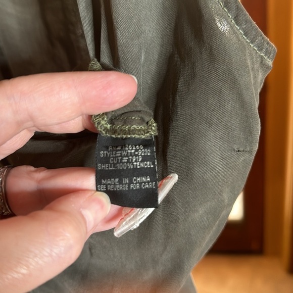 NWOT Velvet Heart Esperanza Olive Green Jumpsuit Size XS - Picture 5 of 8